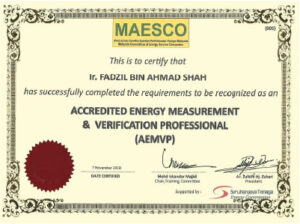 Measurement and Verification (AEMVP)